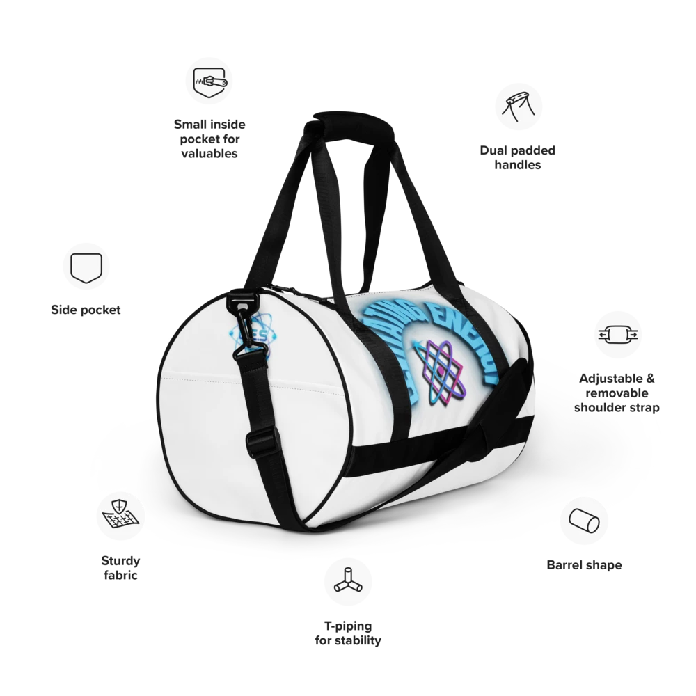 All-Over L.E.S Brand Gym Bag