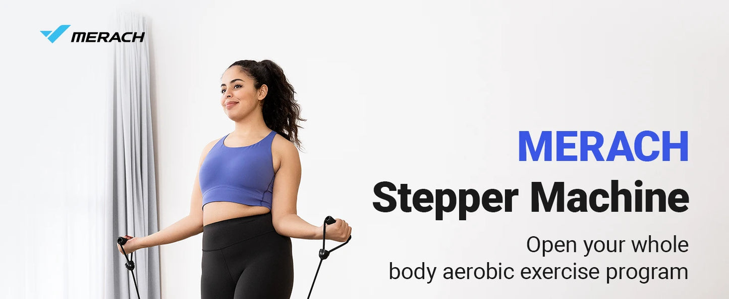 Twist Stair Stepper Machine with Bands