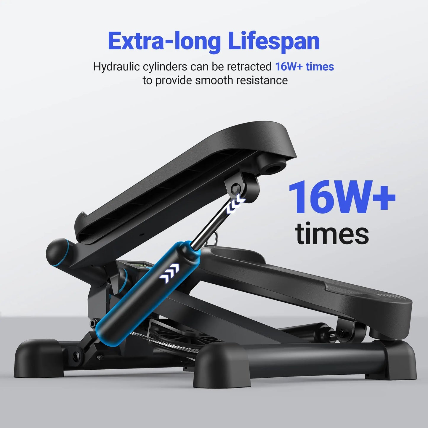 Twist Stair Stepper Machine with Bands