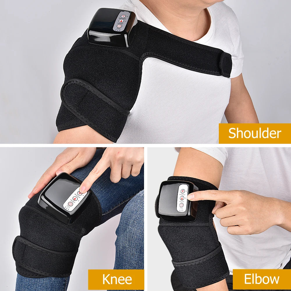 Electric Heating Knee Massager – Infrared Joint & Pain Relief Support