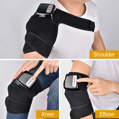 Electric Heating Knee Massager – Infrared Joint & Pain Relief Support