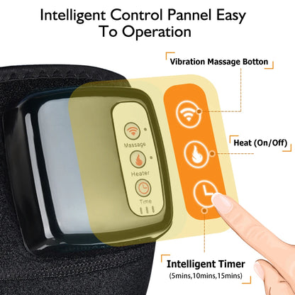 Electric Heating Knee Massager – Infrared Joint & Pain Relief Support