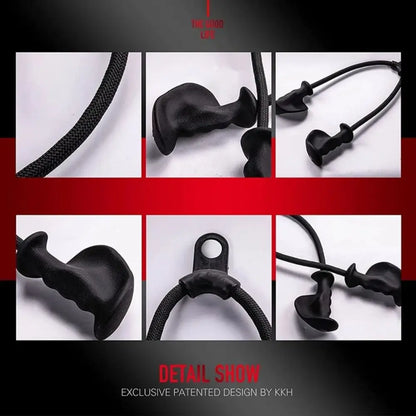 Ergonomic Fitness Pull Rope – 360° Training Equipment