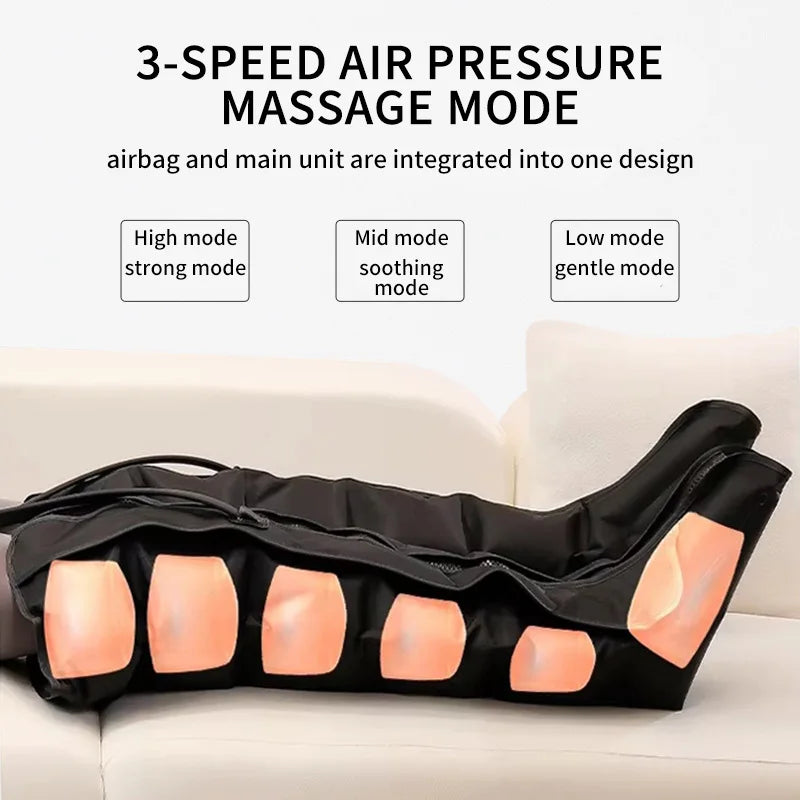 Jinkairui Electric Leg & Foot Massager with Air Pressure & Remote