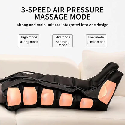 Jinkairui Electric Leg & Foot Massager with Air Pressure & Remote