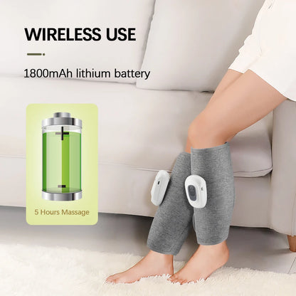 Electric Air Compression Leg Massager – 3 Modes, Rechargeable