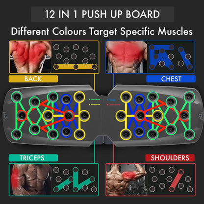 Portable Push-Up Board – Multifunctional Fitness Trainer