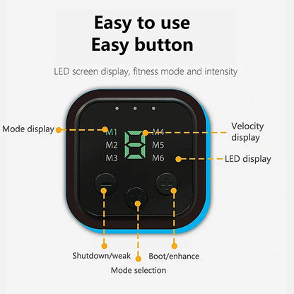 EMS Abdominal Muscle Stimulator Belt – Smart Fitness Device