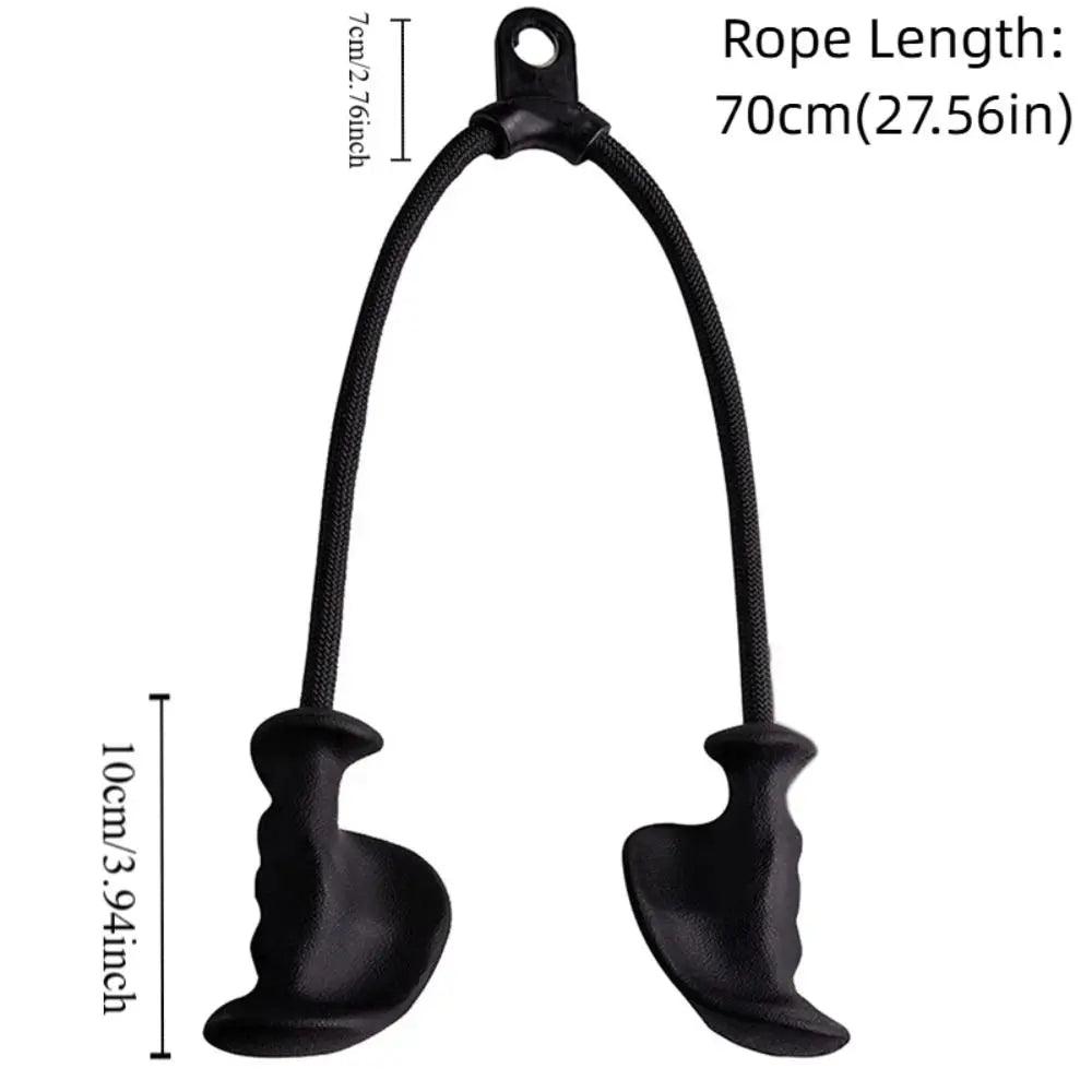 Ergonomic Fitness Pull Rope – 360° Training Equipment