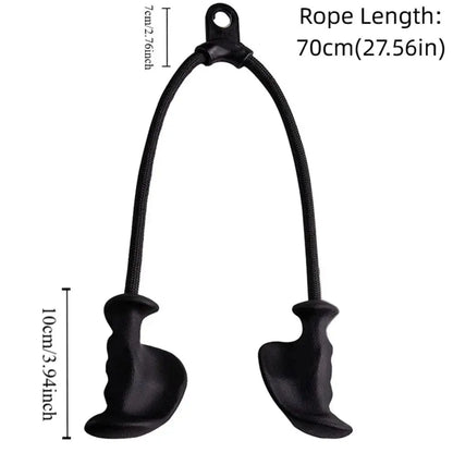Ergonomic Fitness Pull Rope – 360° Training Equipment