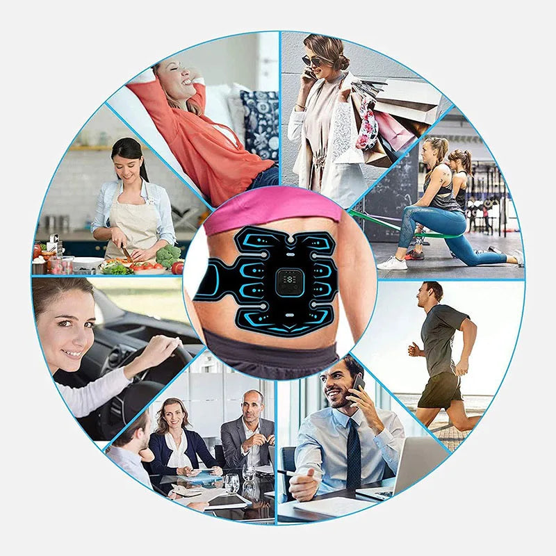 EMS Abdominal Muscle Stimulator Belt – Smart Fitness Device