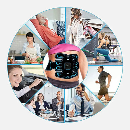EMS Abdominal Muscle Stimulator Belt – Smart Fitness Device