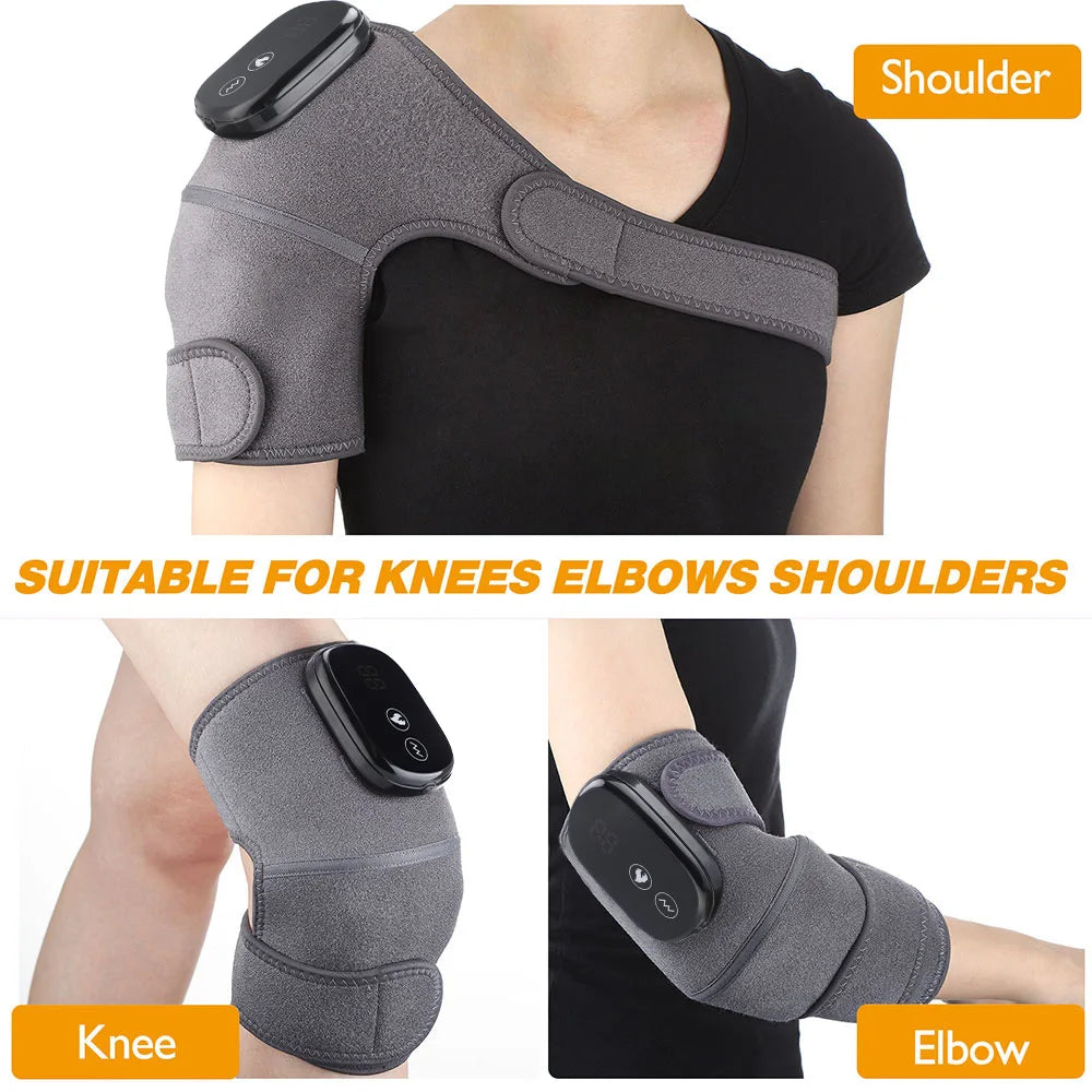 Electric Heating Knee Massager – Infrared Joint & Pain Relief Support