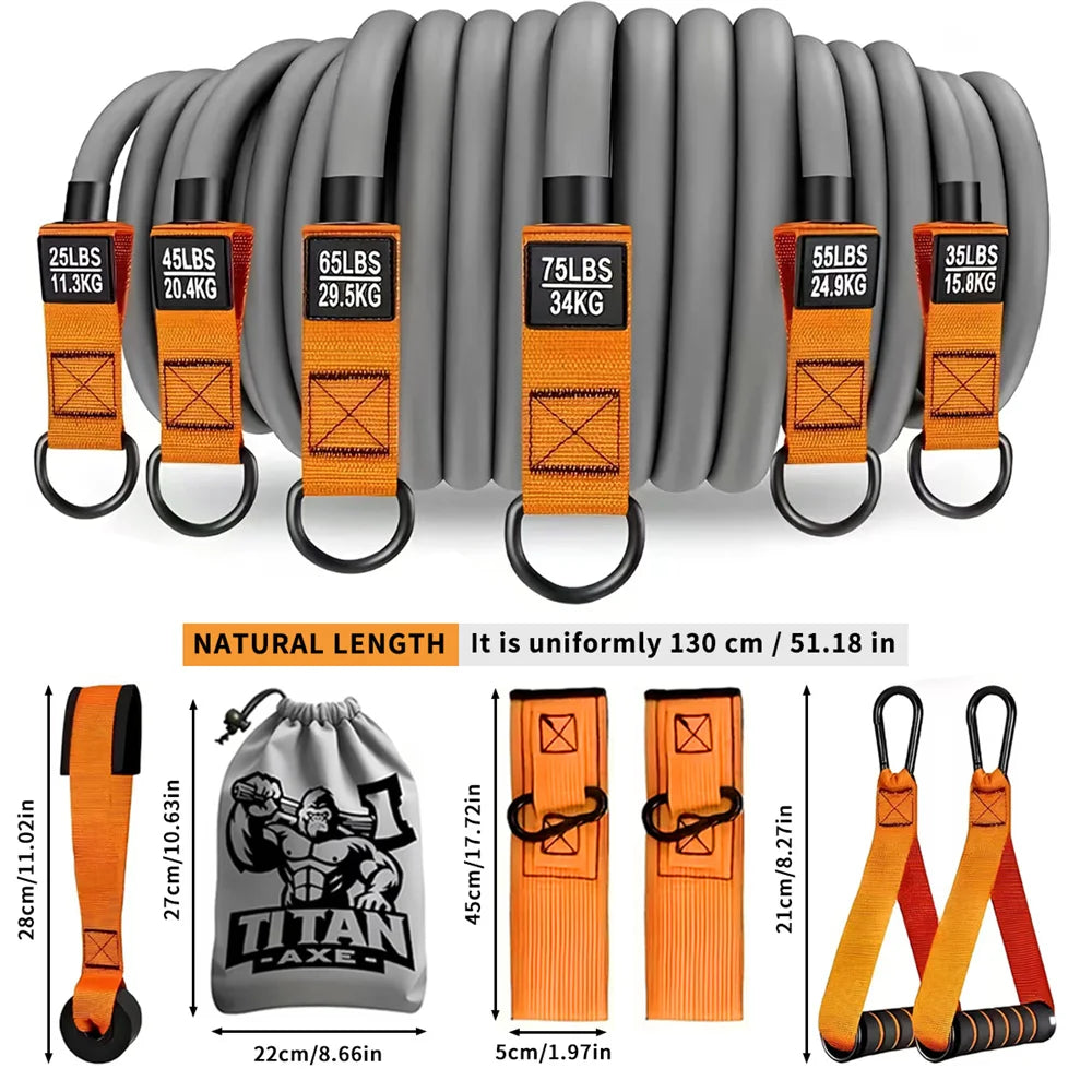 Advanced Resistance Bands with Handles – Strength Training Set