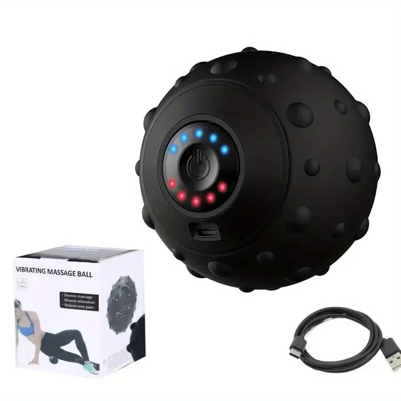 Electric Vibration Massage Ball – Fitness, Yoga & Muscle Relief