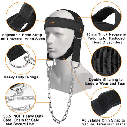 Head Harness Neck Training Strap – Strength & Fitness
