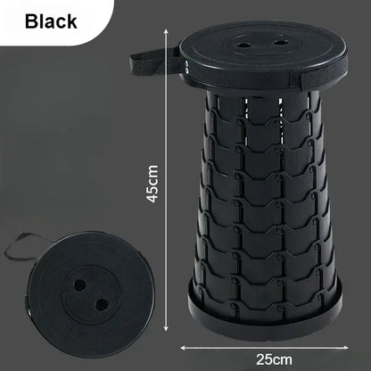 Portable Folding Telescopic Chair – Adjustable Height