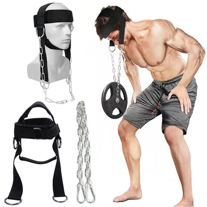 Neck Muscle Builder Head Harness – Strength Training Gear