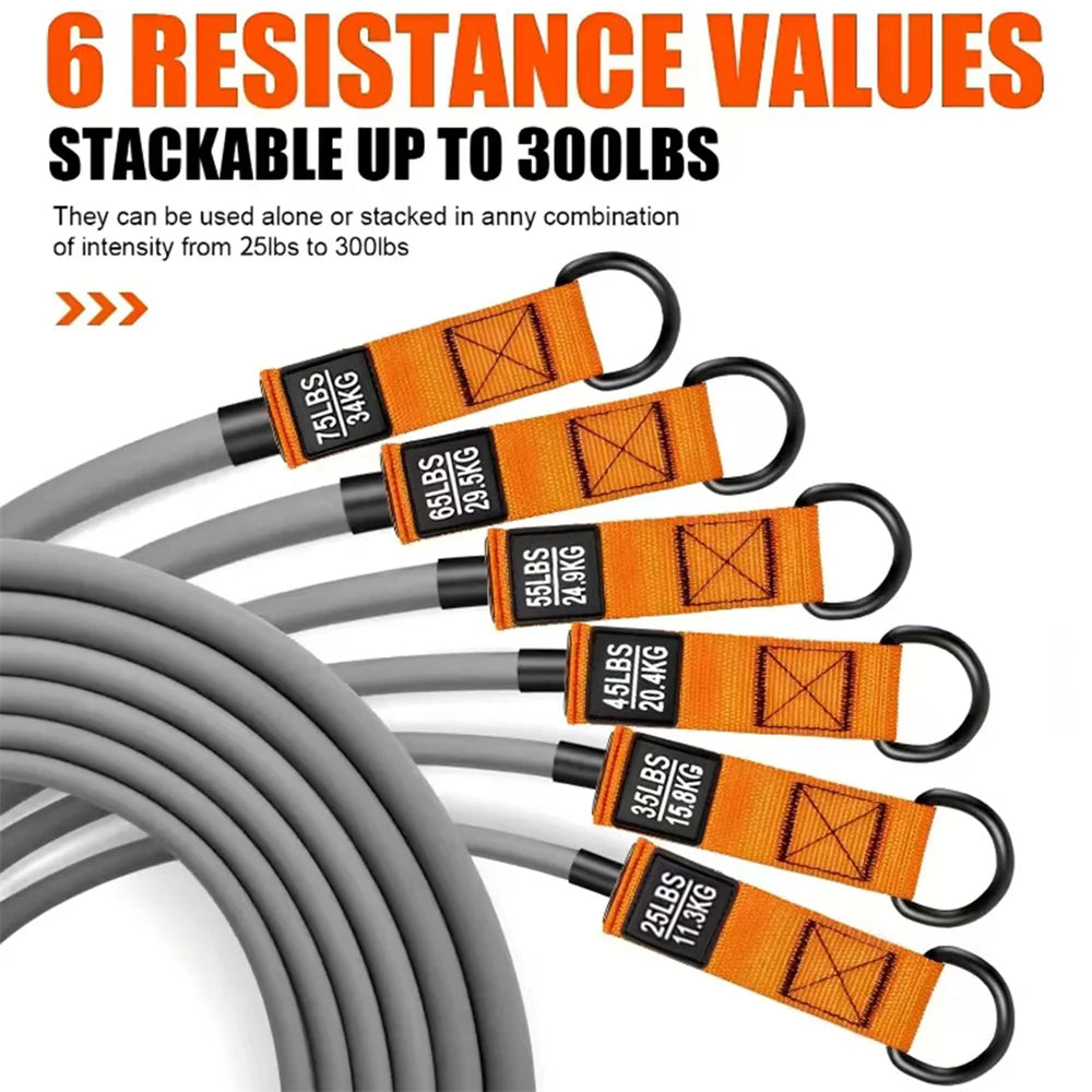 Advanced Resistance Bands with Handles – Strength Training Set