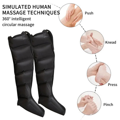 Jinkairui Electric Leg & Foot Massager with Air Pressure & Remote