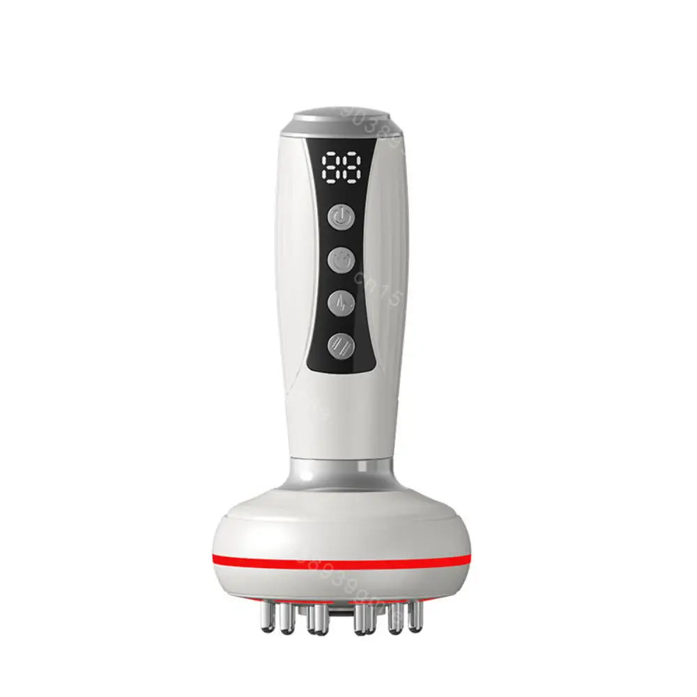 Electric EMS Gua Sha Massager – Red Light, Heat & Slimming Therapy