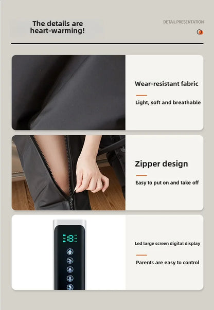 Jinkairui Electric Leg & Foot Massager with Air Pressure & Remote