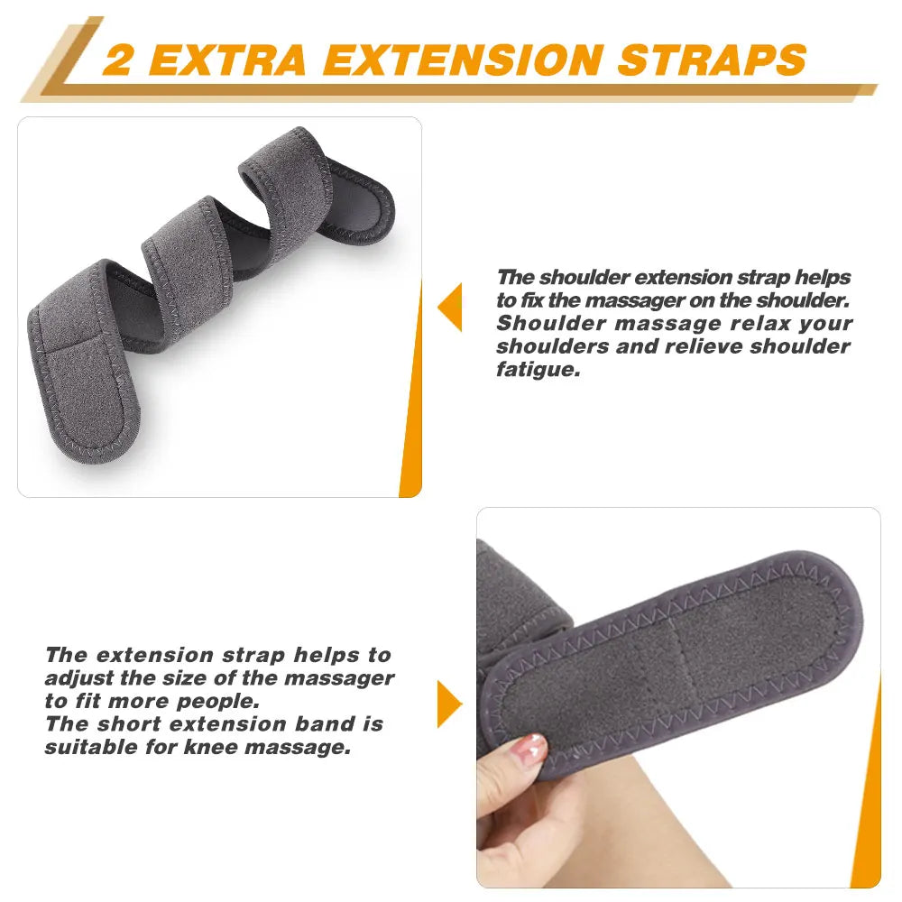 Electric Heating Knee Massager – Infrared Joint & Pain Relief Support
