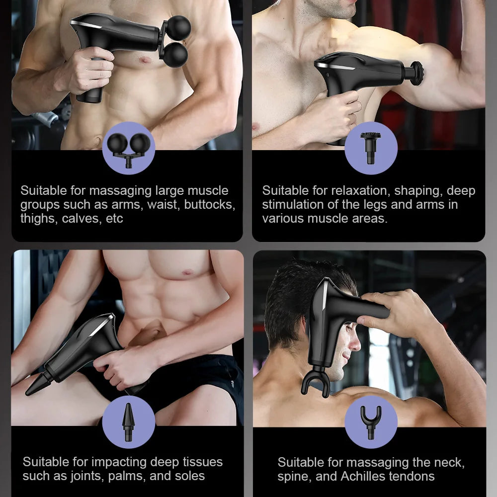 Portable Muscle Massager for Body & Neck