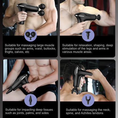 Portable Muscle Massager for Body & Neck