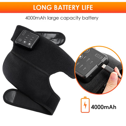 Electric Heating Knee Massager – Infrared Joint & Pain Relief Support