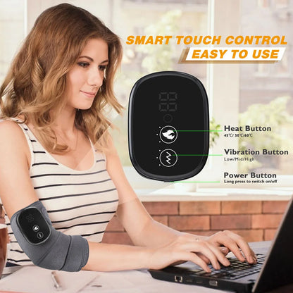 Electric Heating Knee Massager – Infrared Joint & Pain Relief Support