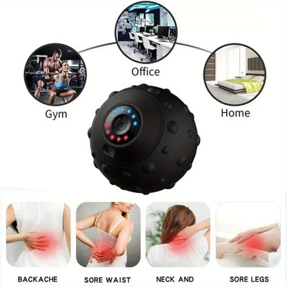 Electric Vibration Massage Ball – Fitness, Yoga & Muscle Relief