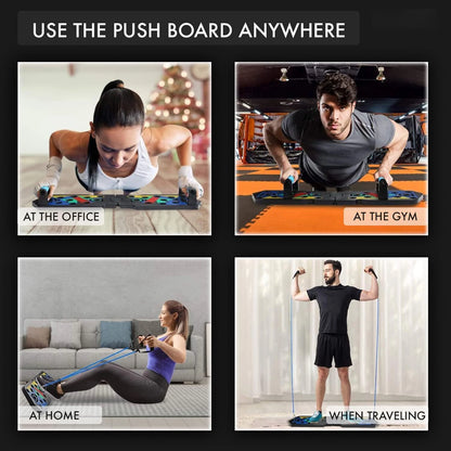 Portable Push-Up Board – Multifunctional Fitness Trainer