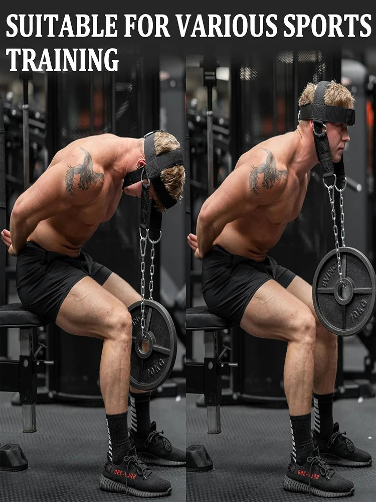 Neck Muscle Builder Head Harness – Strength Training Gear