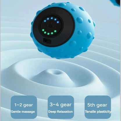 Electric Vibration Massage Ball – Fitness, Yoga & Muscle Relief