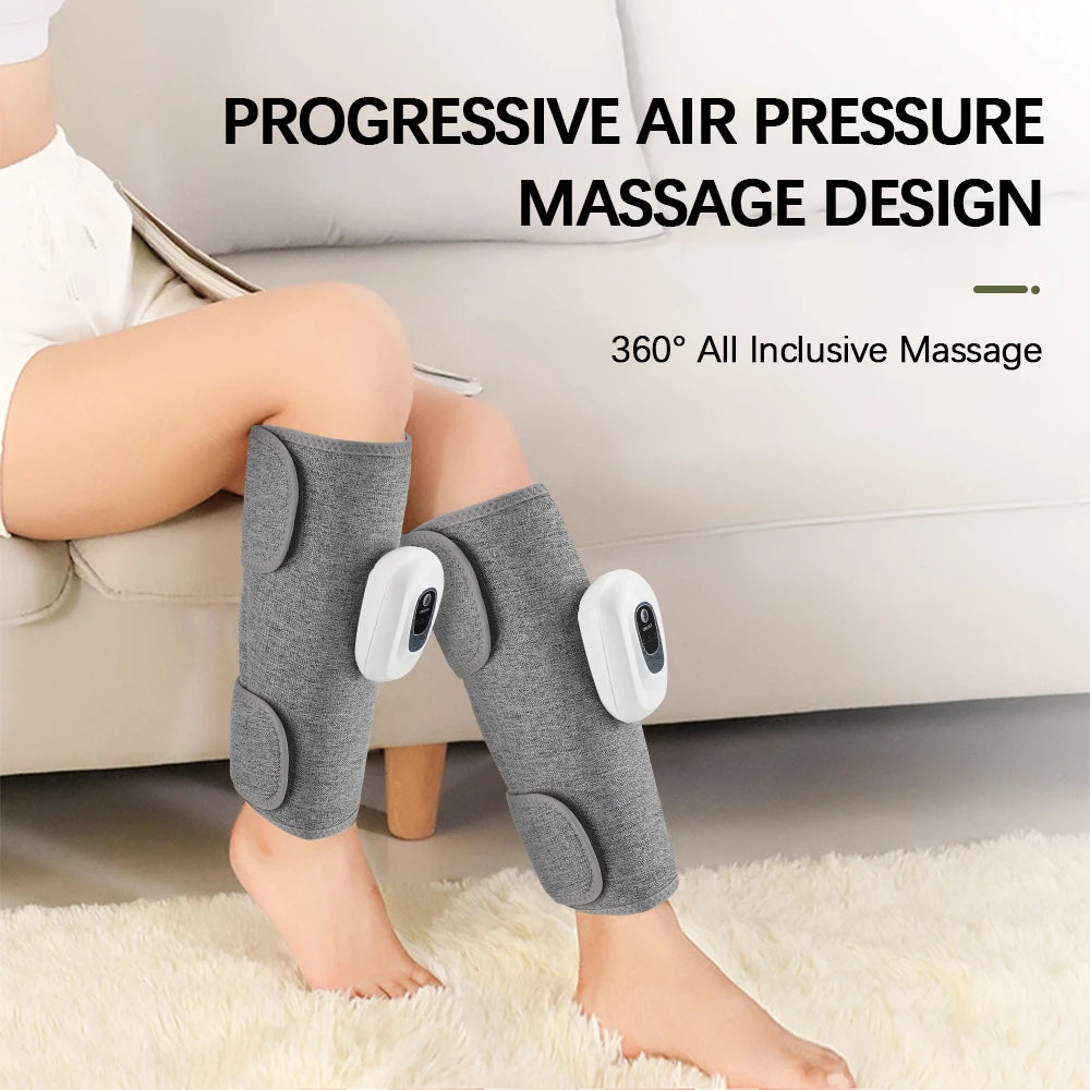 Electric Air Compression Leg Massager – 3 Modes, Rechargeable