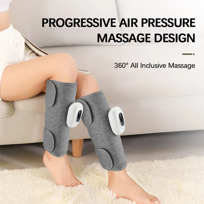 Electric Air Compression Leg Massager – 3 Modes, Rechargeable