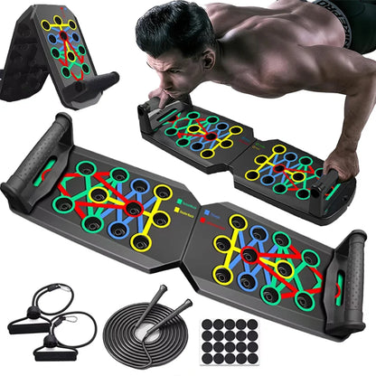 Portable Push-Up Board – Multifunctional Fitness Trainer