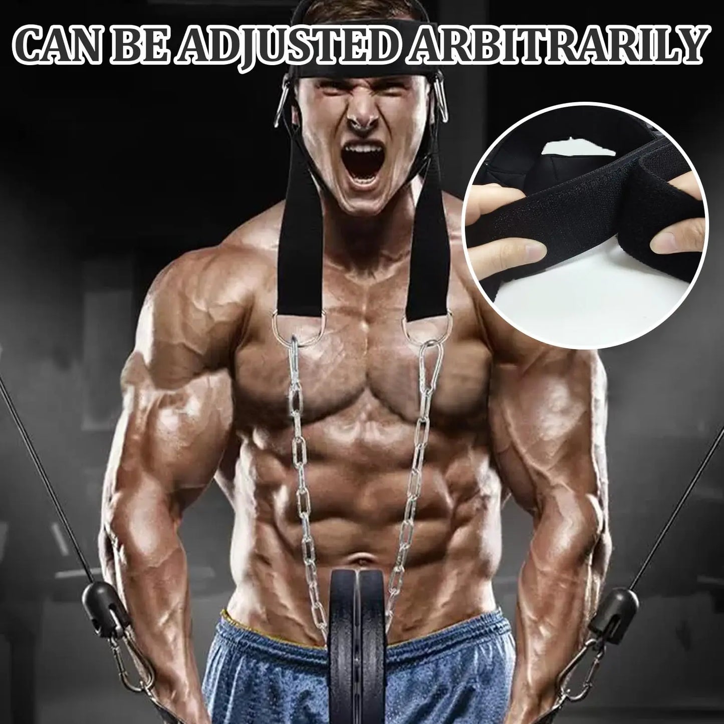 Neck Muscle Builder Head Harness – Strength Training Gear