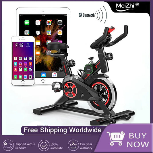 Indoor Spin Bike – Silent Home Fitness Exercise Bike