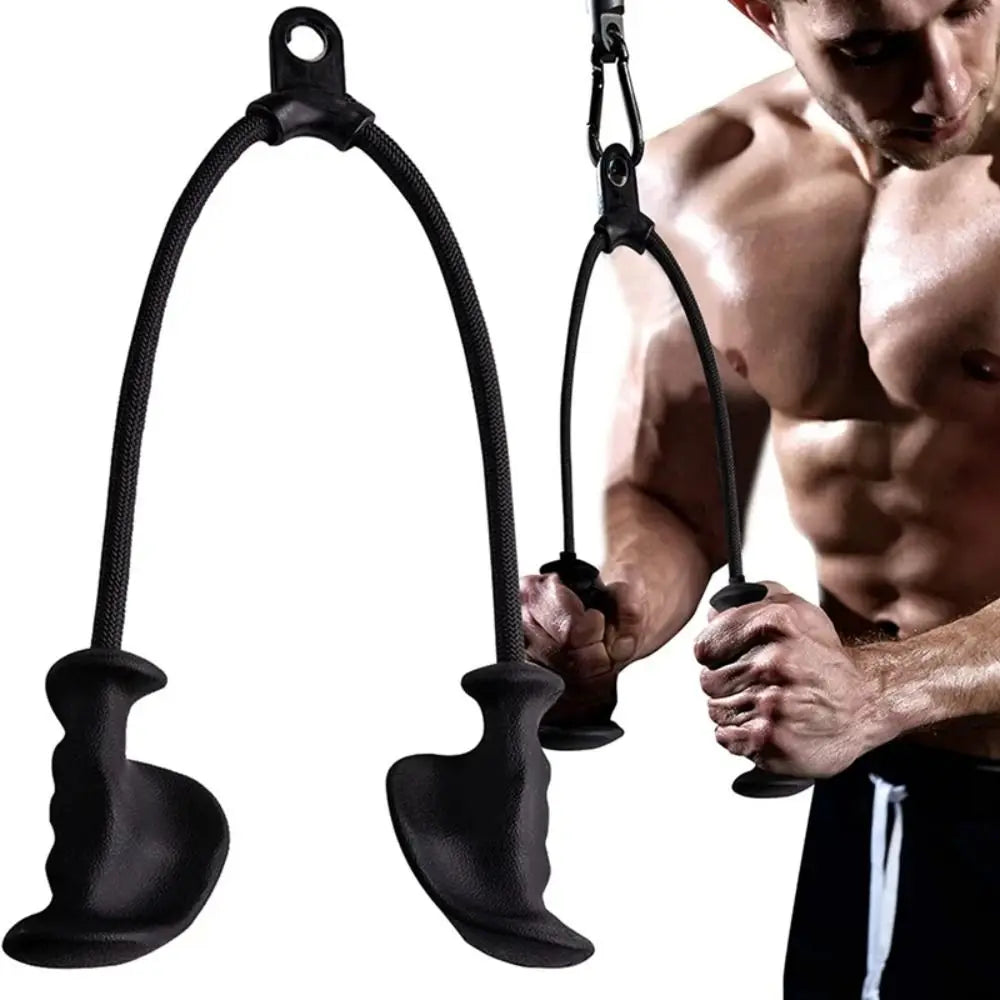 Ergonomic Fitness Pull Rope – 360° Training Equipment