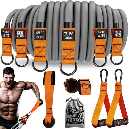 Advanced Resistance Bands with Handles – Strength Training Set