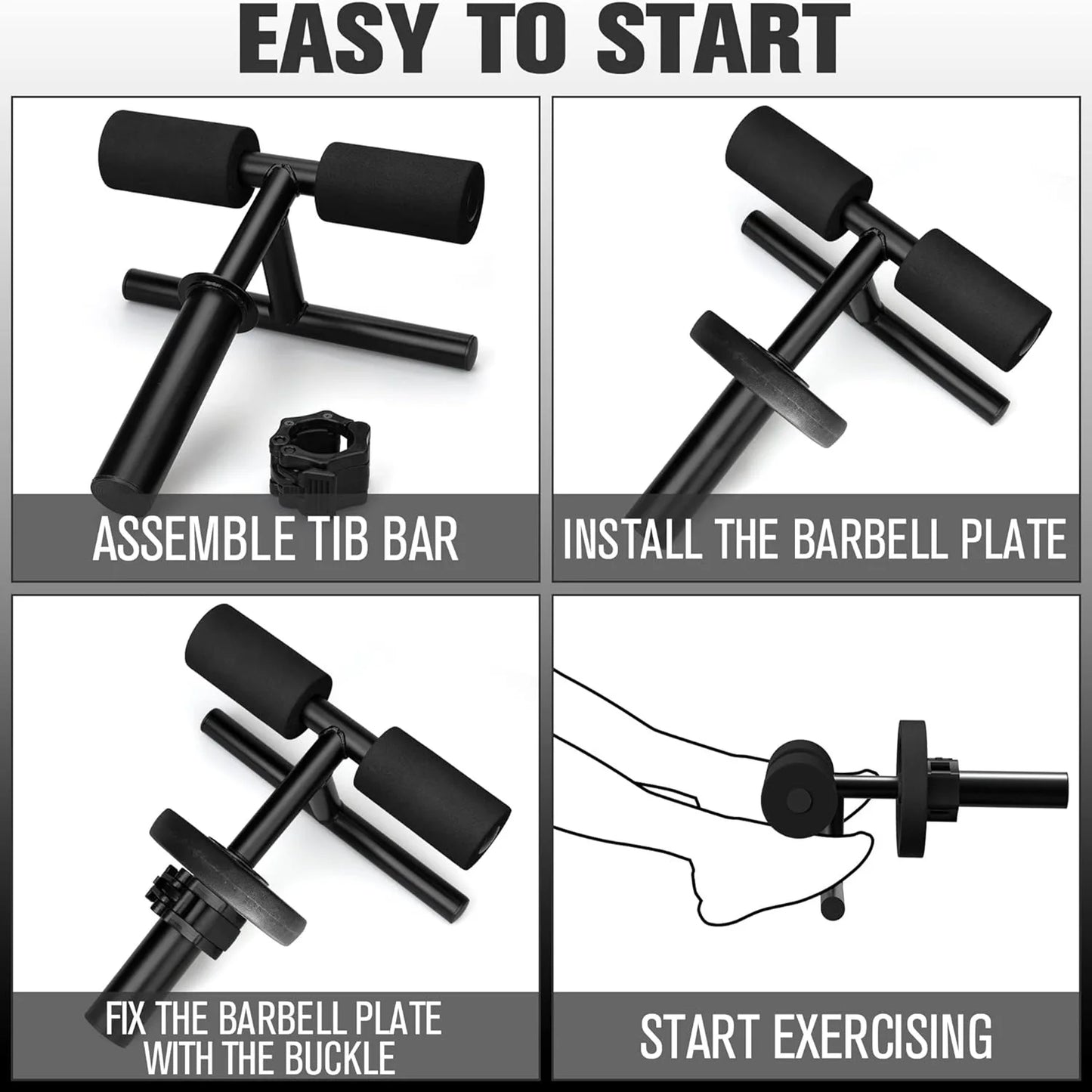 Tibialis & Calf Workout Machine – Leg Strength Builder
