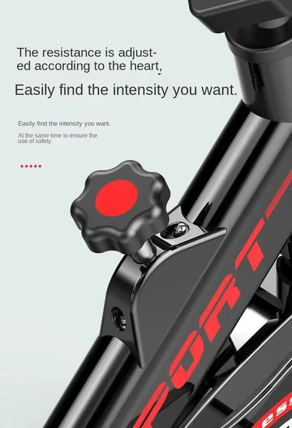 Indoor Spin Bike – Silent Home Fitness Exercise Bike