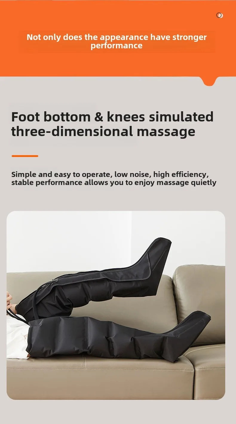 Jinkairui Electric Leg & Foot Massager with Air Pressure & Remote