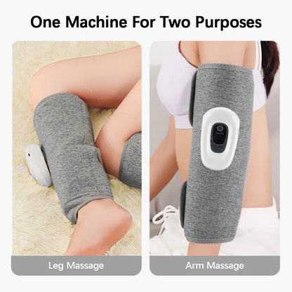 Electric Air Compression Leg Massager – 3 Modes, Rechargeable