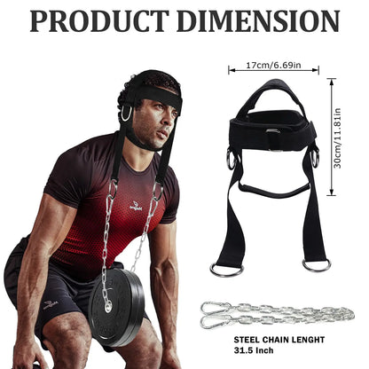 Neck Muscle Builder Head Harness – Strength Training Gear