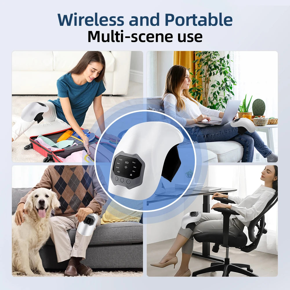 Electric Knee Brace Massager for Pain Relief