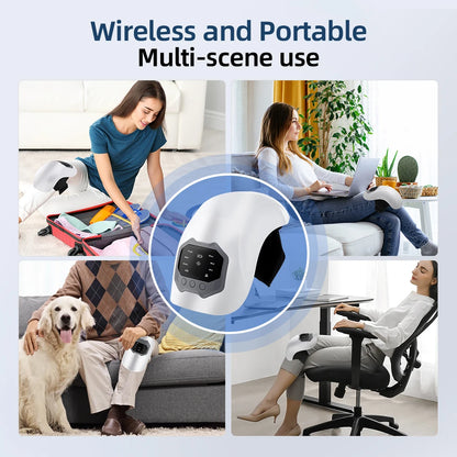 Electric Knee Brace Massager for Pain Relief