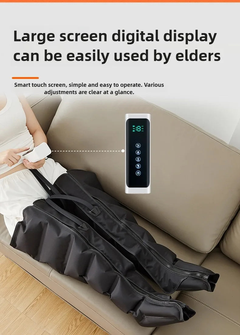 Jinkairui Electric Leg & Foot Massager with Air Pressure & Remote